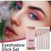 Cream Eyeshadow Stick | Long Lasting Cream Shimmer Eyeshadow | Cream Eye Shadow Brightener Sticks Colorful Long Lasting Eye Shadow Applicator Stick for Women - Buy Online on GoSupps.com