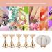 Buy Agatige Nail Art Display Stand - ABS Alloy Manicure Practice Tips Holder Tool for Home & Professional Nail Salon - White - Buy Online on GoSupps.com