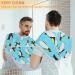 Animal Penguin Pattern Beard Bib Apron - Non-Stick Waterproof Grooming Cloth with Suction Cups | Perfect Gift for Men - Buy Online on GoSupps.com