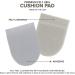 Felt Heel Cushion Pad 1/4 with Adhesive - 2 Pairs for Pain Relief | Pack of 1 - Buy Online on GoSupps.com
