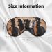 SSIMOO Running Horses Soft Sleep Eye Mask - Breathable Travel Eye Patch for Relaxation - Perfect for Women - Buy Online on GoSupps.com