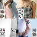 Oottati 30 Sheets Small Cute Temporary Tattoos Kit - Watercolor Designs for Women - Dream Catcher, Snake, Cat, Tiger, Bird, and More - Buy Online on GoSupps.com
