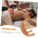 SESESFOUFU Massage Comb - Relaxation Ridge Hair Care & Scalp Massage Comb | 10x6.3cm for Ultimate Relaxation - Buy Online on GoSupps.com
