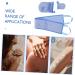 SOESFOUFU 1 Set Gloves Lotion Sun Cream Tanning Applicator Kit Back Tanning Applicator for Adult Self Tanning Mitt Applicator Tanning Mitten Applicator Fingerless Flocking Sunscreen - Buy Online on GoSupps.com
