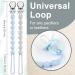 Kowlone Dummy Clips Boys Girls Silicone Soother Pacifier Chain Flexible Binky Holder Set with Texture for Teething Baby Unisex Newborn Dummies 1-Piece Design(Pastel Blue Glacier Grey) A: Pastel Blue Glacier Grey - Buy Online on GoSupps.com