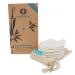 Chinchilla Washamm Septic Pads bamboo cotton pads including washing bags made of cotton reusable plastic-free sustainable make-up remover & facial cleaning 10 pieces