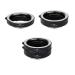 JJC RF Mount Auto Focus Macro Extension Tube Ring Set for Canon EOS R R3 R5 R6 Mark II R6 R7 R8 R10 R50 RP Mirrorless Camera and Canon RF Mount Lenses, Great Tool for Macro Photography