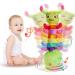 MUSUNFE Dancing Caterpillar Toys | Singing Record & Repeating What You Say Baby Boy Toys Colorful Glowing Plush Electric Speaking Cactus Baby Toys 15 Second Voice Recorder Baby Girl Toy (120 Songs