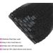 Hair Extensions Kinky Straight Clip in Hair Extensions 8-26" Thick Brazilian 100% Remy Hair Natural Black 8 Pieces with 20 Clips 120g/160g per Set Fit For Full Head Hair Pieces(10inch 160g/Set) 10inch 160g/Set - Buy Online on GoSupps.com