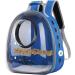 LOVIVER Lightweight Bird Carrier Transparent and Breathable Outdoor Backpack Suitable for Parrot Pets Habitat Blue - Buy Online on GoSupps.com