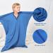 Sensory Sock (Medium 47''L X 27''W) - Special Supplies Body Sock for Stress Relief - Self-Calming Full-Body Wrap - Blue - Buy Online on GoSupps.com