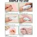 Semi Cured Gel Nail Strips in Red - Long Lasting Waterproof Nail Polish Wraps - Includes Cuticle Stick, File, Wipes & Sealing - UV/LED Lamp Required - Buy Online on GoSupps.com
