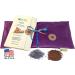 KOYA Naturals Soft Velvet Flax Seed Pillow with Lavender - Microwavable Heating Pad for Pain Relief - Purple - Buy Online on GoSupps.com
