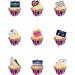 30 Stand Up Eurovision 2024 Malm Sweden Themed Edible Wafer Paper Cake Toppers Decorations - Buy Online on GoSupps.com
