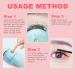 Eyelash Curler Heat | Lash Curling Tool Eye Curler for Lashes - Rechargeable Handheld Eyelash Heated Curler Eyelashes Makeup for Instant Precise Control Blue - Buy Online on GoSupps.com