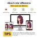 ENTRANCED STYLES Fuchsia & Purple Wavy Curly Bob Wig with Bangs - Heat Resistant Synthetic Party & Cosplay Wig for Women - Buy Online on GoSupps.com