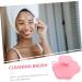 Beatifufu Silicone Cleansing Brush Silicone Face Cleanser Manual Facial Cleansing Brush Soft Face Scrubber Face Cleaning Brush Face Cleansing Brush Exfoliator Tool Handheld Silica Gel 7.5x7.4cm - Buy Online on GoSupps.com
