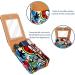 Travel Lipstick Organizer Case | Portable Makeup Bag with Mirror | Abstract Colorful Floral Pattern E565p5amzg - Ideal for International Shipping - Buy Online on GoSupps.com