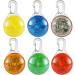 Yizhet Dog Lights for Collar 6 Pcs Clip-On LED Dog Collar Lights with Carabiner 3 Modes Silicone Collar Lights for Pet Cat Dog Waterproof Flashing Safety Lights for Night Walking (Battery Included) - Buy Online on GoSupps.com