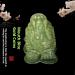 Jade Frog with Coin in Mouth - Jade Money Frog Money Frog Feng Shui with Coin Jade Money Toad Statue Attract Wealth and Good Luck (11 cm) - Buy Online on GoSupps.com