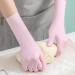 BAMFY Household Nitrile Disposable Gloves 30 Pairs Watertight Dishwashing Gloves Kitchen Cleaning Gloves for Dishes Clean Gardening Washing Up Gloves (Color : White Size : Large) - Buy Online on GoSupps.com