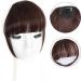 Bangs Clip in Bangs-Fake Bangs Hair Clip Dark Brown Clip on Bangs Real Human Hair Air Curtain Bangs for Women Clips Bangs Hair Extensions Fringe Curved Bangs for Women Curved Bangs for Daily Wear ( T1B/30 - Buy Online on GoSupps.com