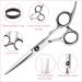 Professional Barber Hairdressing Scissors Set for Women & Men - Fcysy Hair Cutting & Thinning Scissor with Haircut Accessories in Silver - Buy Online on GoSupps.com