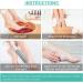 Foot File Double-Sided Hard Dead Skin Remover Stainless Steel Foot File Rasp Heel Peel Foot Scrubber Feet Pedicure Callus Remover for Wet and Dry Cracked Feet White - Buy Online on GoSupps.com