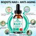 NAD Supplements for Women & Men Liposomal NAD Nicotinamide Riboside Resveratrol 900mg TMG Quercetin Vitamin B3 Organic Liquid NAD Resveratrol Supplement for Longevity Energy Anti-Aging Focus Raspberry 2 Fl Oz (Pack  - Buy Online on GoSupps.com