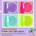 Honey Joy Dip Powder Nail Kit - 4 Colors Neon Bright Green Purple Dipping Powder Set - Salon Quality Manicure at Home - Dip-7pcs-02 - Buy Online on GoSupps.com