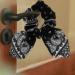 Miaija 4 Pieces Ribbon Bow Scrunchies Paisley Elastic Hair Band 4 Colors Chiffon Rope Scrunchy Leopard Ponytail Holders Hair Ties for Women Girls - Buy Online on GoSupps.com
