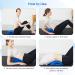 Lower Back Stretcher Device - Back Cracker Pillow for Pain Relief | Spinal Deck Lumbar Traction Cushion for Home Office & Travel (Blue - Buy Online on GoSupps.com