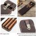 LYGA Cowhide Cigar Case 3 Pack Handmade Locking Drawer Cigar Caddy Vintage Genuine Leather Cigar Humidor. Brown - Buy Online on GoSupps.com