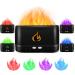 | AIDA |Aroma diffuser essential oils 230 ml USB fragrance oil diffuser 7 LED flame effect diffuser fragrance lamp electrical primavera diffuse fragrance diffuser defuser air
