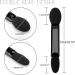 100PCS Disposable Eyeshadow Applicators | Black Sponge Brushes for Eye and Nail Makeup - Buy Online on GoSupps.com