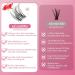 Venus Lash Clusters Kit - Natural D Curl 8-16mm with 5-6mm Bottom Lashes | DIY Ultra-Thin Invisible Eyelash Extension Kit - Buy Online on GoSupps.com