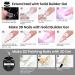 MIZHSE Solid Nail Builder Gel and 3D Nail Gel Kit All in 1 Kits with Chrome Powder and Silicone Nail Art Sculpture Pen Clear Gel Nail Extension 3D Sculpting Gel for Nails Strengthen Gel for Nails Art - Buy Online on GoSupps.com