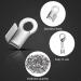 304 Stainless Steel Fold Over Cord Ends 3x8mm - 100 Pieces | Jewelry Making Connectors - Buy Online on GoSupps.com