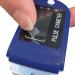 Pulse Oximeter Pulox PO-200 Solo Dark Blue Set with Blood Pressure Monitor BMO-120 - Accurate Health Monitoring for International Shipping - Buy Online on GoSupps.com