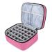 Luxja Double-Layer Nail Polish Carrying Case - Pink (Bag Only) - Holds 30 Bottles (15ml) - Buy Online on GoSupps.com