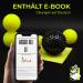 Kalahari Massage Ball Set | DuoBall Hedgehog Ball & Fascia Ball with Fitness Band | Self-Massage & Fascia Training | Practical Bags & German eBook Exercises - Buy Online on GoSupps.com