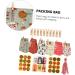 Hohopeti Candy Bag 1 Set Christmas Paper Bag Set Calendar Christmas Treat Calentador Hanging Bag Packing Bag Candy - Buy Online on GoSupps.com