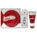 Carolina Herrera 212 Heroes Forever Young 3oz EDT Spray 3.4oz Bath and Shower Gel Men 2 Pc Gift Set