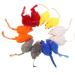 AKlamater Cat Toy Mouse 12 Pcs Catnip Toys Mixed Fake Rainbow Mice Toys for Indoor Cats Cat Scratch Mouse Pet Cat Toys (Random Color) - Buy Online on GoSupps.com