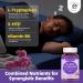 L-Tryptophan Gummies 500mg 5-HTP 200mg for Adults & Kids Boost Serotonin & Melatonin Formula for Sleep and Brain Essential vitamins B6 25mg Non GMO Gluten Free Vegan Sugar Free Berry 60 60 Count (Pack of 1) - Buy Online on GoSupps.com