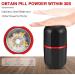 Electric Pill Crusher Grinder - Crush Medication and Vitamins to Fine Powder with Stainless Steel Blades - Buy Online on GoSupps.com