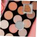 Buy Beavorty 120 Pcs Aluminum Empty Makeup Palette Pans | DIY Watercolor Eyeshadow & Blusher Metal Accessories | 2.5x2.5CM Perfect for Crafts - Buy Online on GoSupps.com