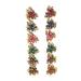 Yeshan Vintage Flower Design Mini Jaw Clips Set - Pack of 12 with Rhinestone and Crystal Detailing - Buy Online on GoSupps.com