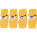 Puppy Elbow Soft and Elastic Dog Elbow Protector Cartoon Bear Pattern 4 Pcs Pet Joint Protection for Puppies (XL) - Buy Online on GoSupps.com