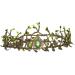 MOSTORY Handmade Green Elf Crown for Wedding Woodland Twig Tiara Headband Forest Crystal Headpiece for Women Womens Fairy Cosplay Costume Hair Accessories Renaissance Fair Medieval Party Proms